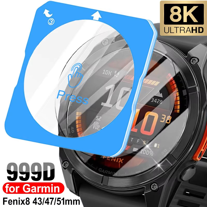 Screen Alignment Tool - HD Tempered Glass For Garmin Fenix