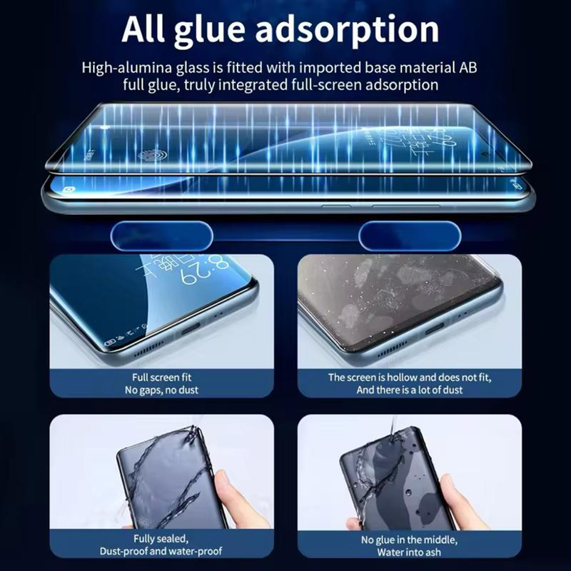 Full Glue Tempered Glass For X - Screen Alignment Tool recensie en prijs