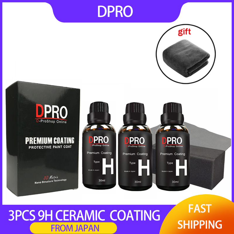 3pcs 9H Liquid Glass Car Ceram - Nano Liquid Coating recensie en prijs