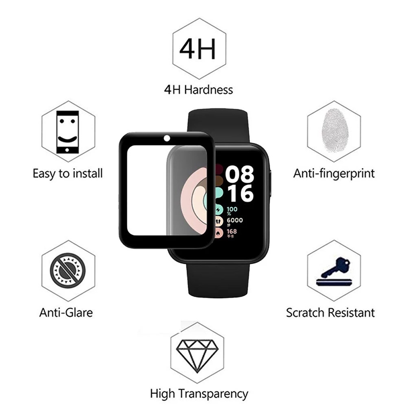2 Pcs Tempered Glass for Redmi - Smartwatch Screen Film recensie en prijs