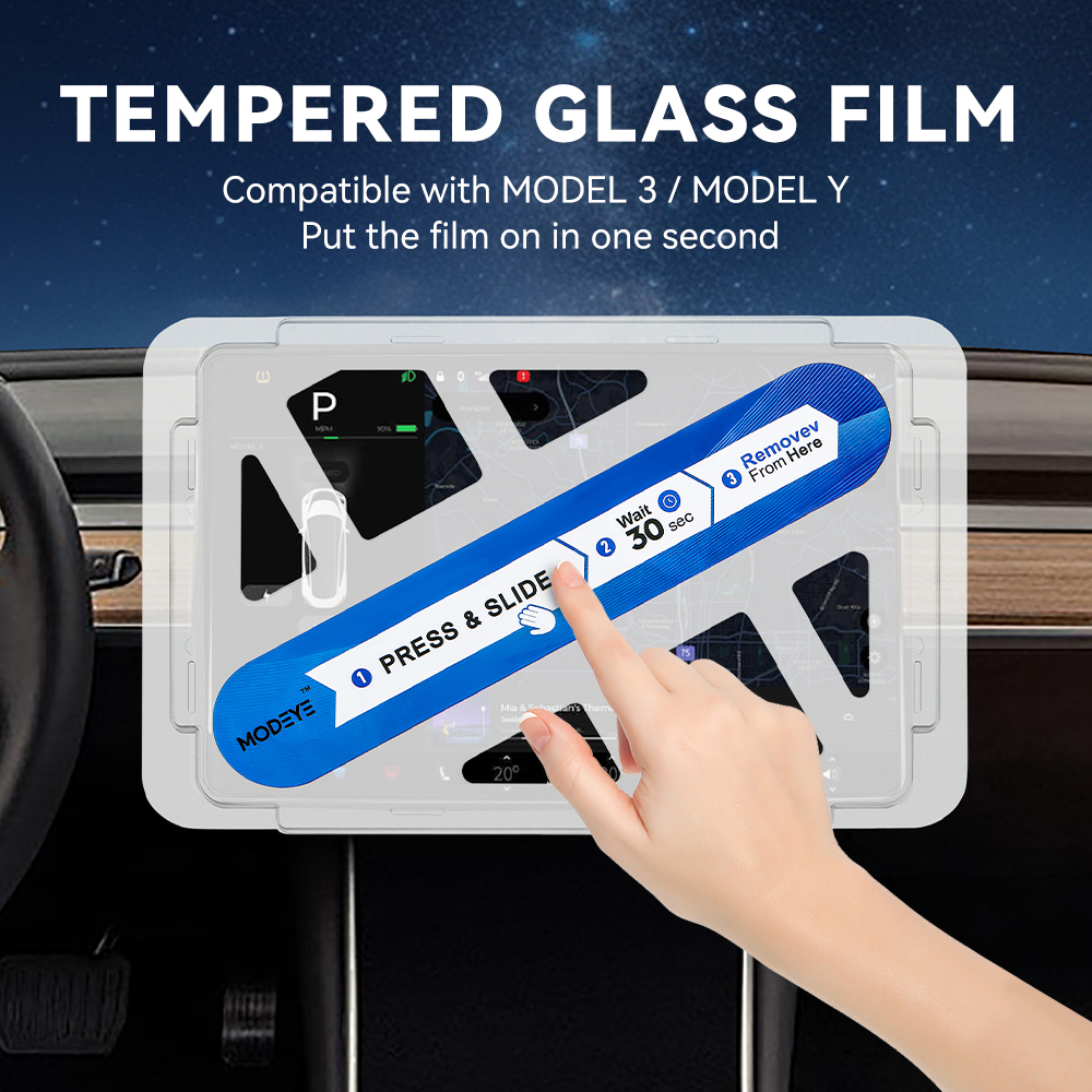 For Tesla Model 3 Y Car Naviga - Glass Protector Auto recensie en prijs