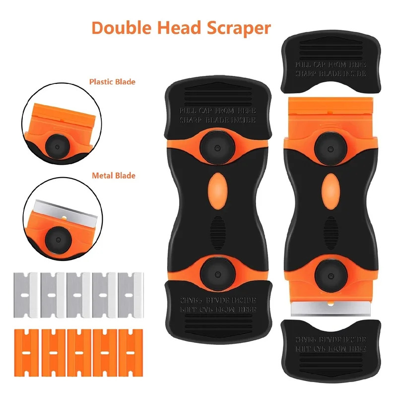 Plastic/Metal Razor Blade Scra - Dust Removal Sticker recensie en prijs