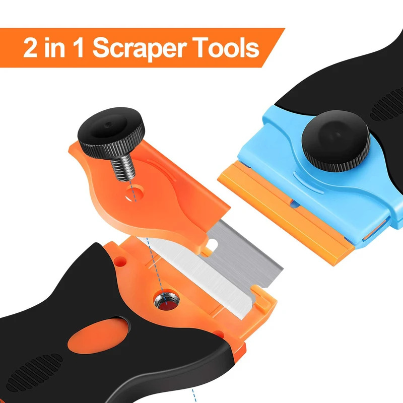 Plastic/Metal Razor Blade Scra - Dust Removal Sticker recensie en prijs