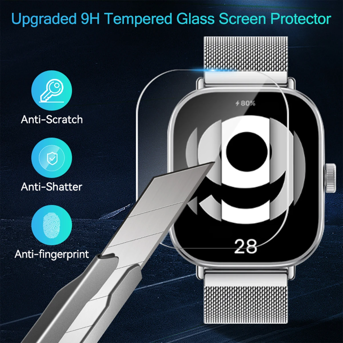 Tempered Glass for Xiaomi Redm - Smartwatch Screen Film recensie en prijs