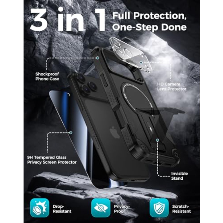 for iPhone 17 Pro Max Case wit - Camera Lens Protector recensie en prijs