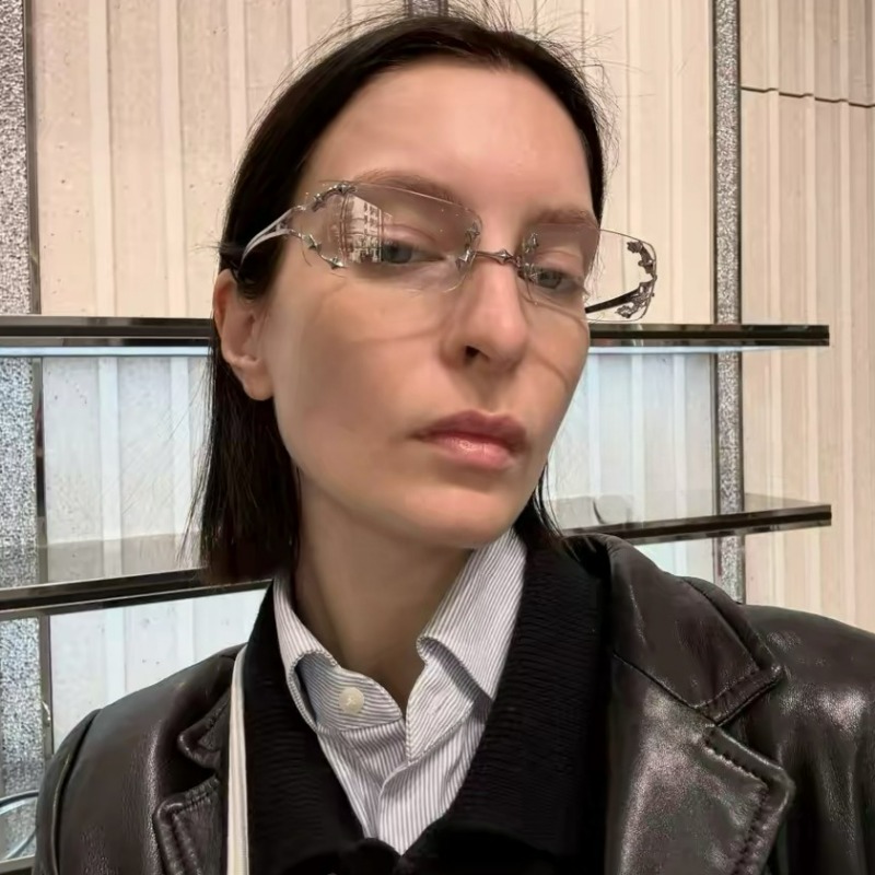 Vintage Rimless Square Star Gl - Anti Blue Light Film recensie en prijs