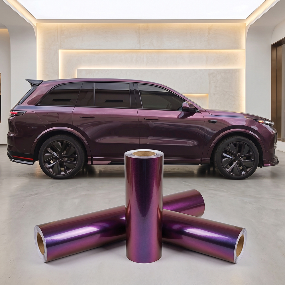 Premium Purple Color Vinyl Wra - Air Bubble Remover recensie en prijs