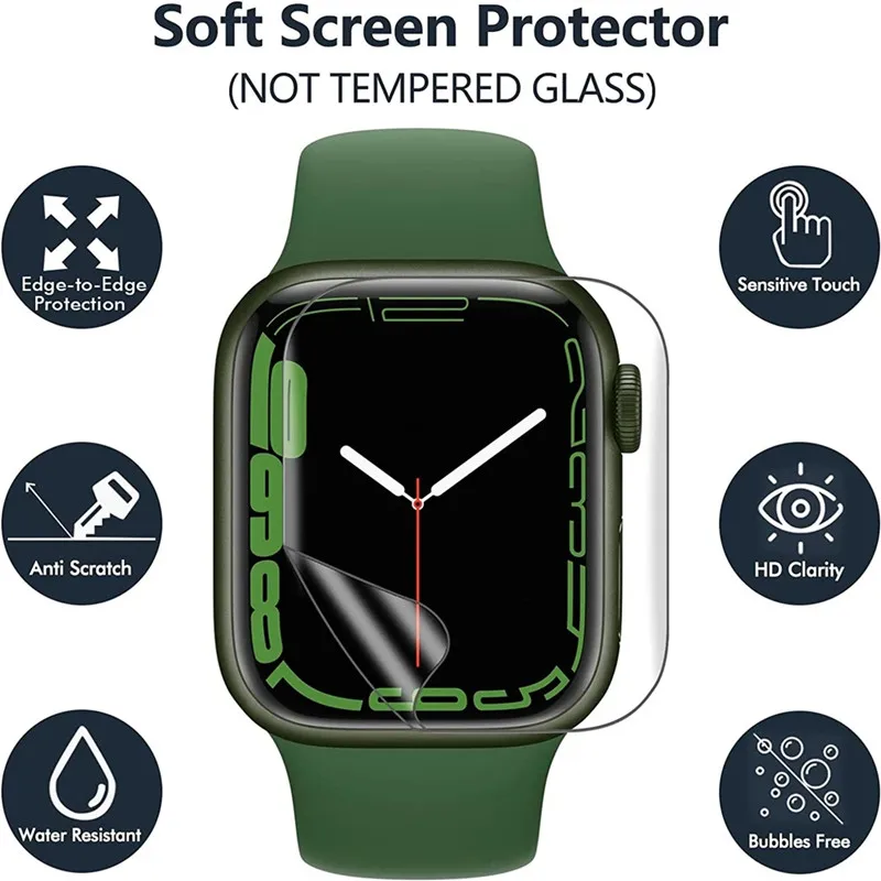 3PCS Hydrogel Film for Apple W - Hydrogel Screen Protector recensie en prijs