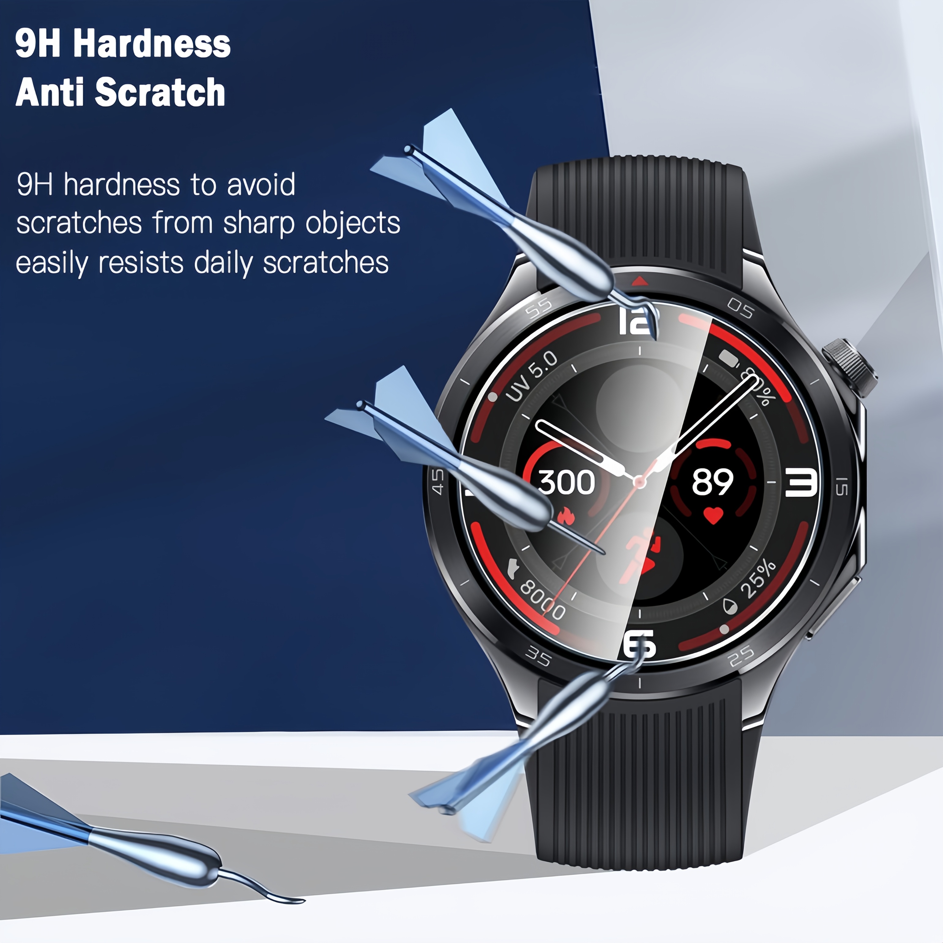 3PCS 9H Tempered Glass Screen  - Smartwatch Screen Film recensie en prijs