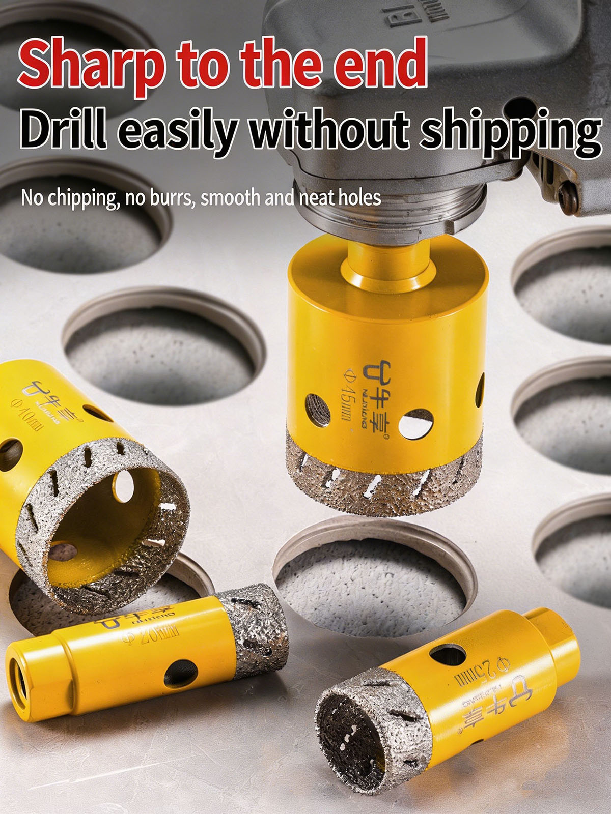 Diamond Drill Bit Angle Grinde - Screen Protector Cutter recensie en prijs