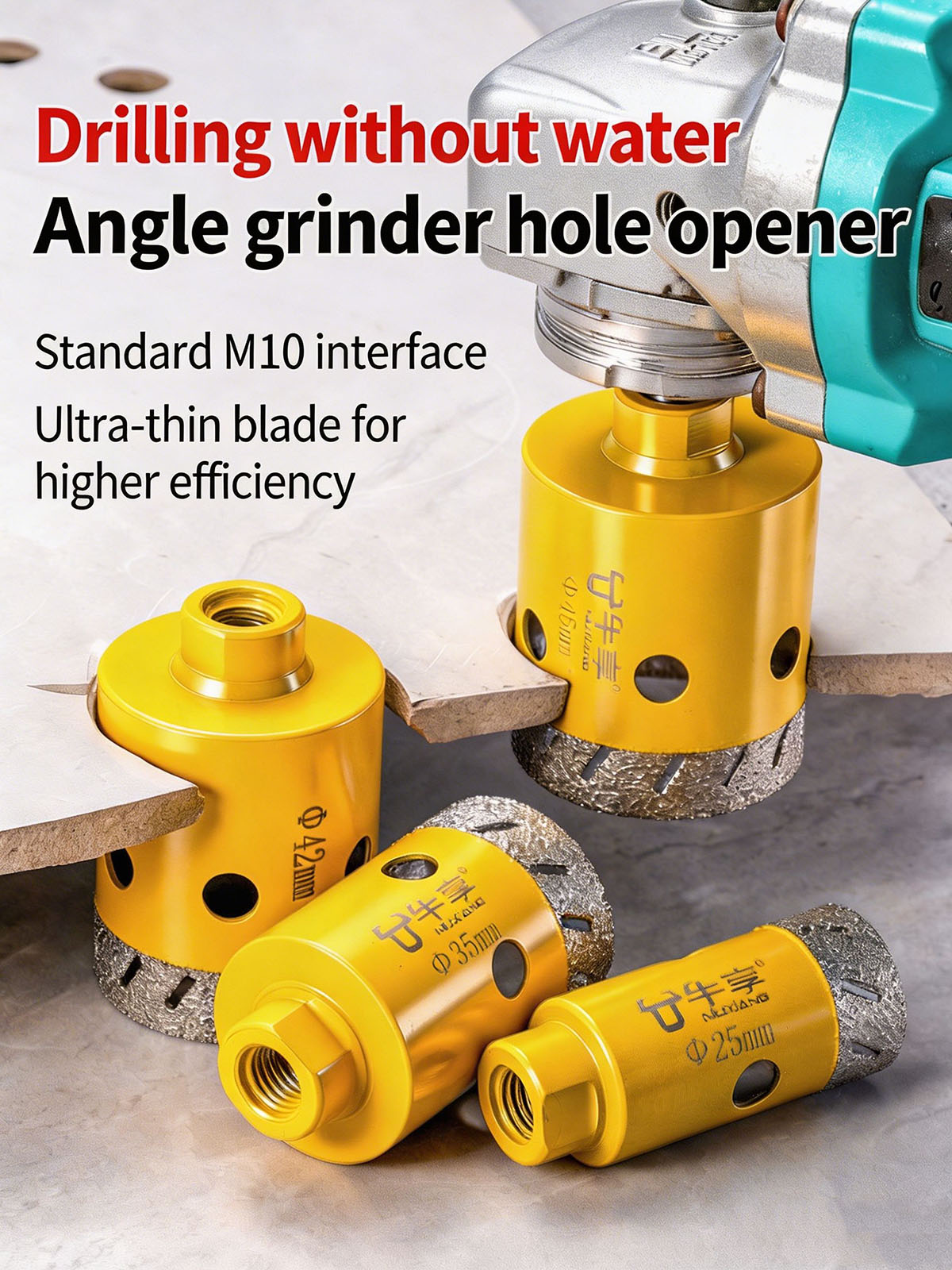 Diamond Drill Bit Angle Grinde - Screen Protector Cutter recensie en prijs