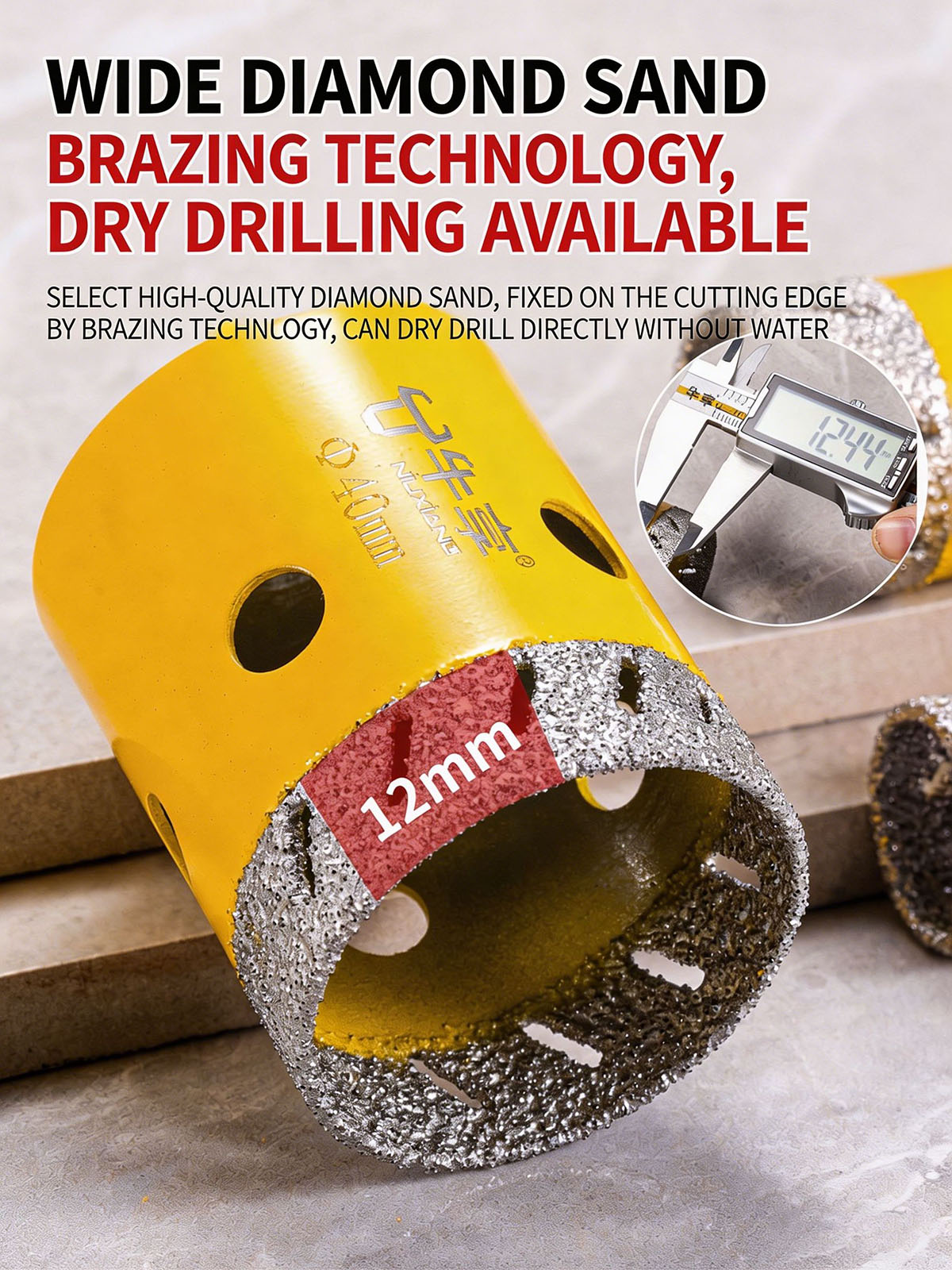 Diamond Drill Bit Angle Grinde - Screen Protector Cutter recensie en prijs